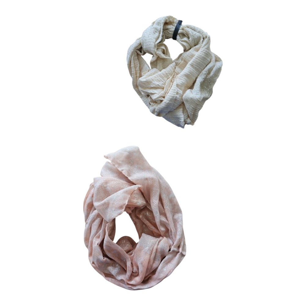 2 APT 9 Infinity Loop Scarves